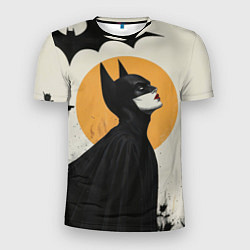 Футболка спортивная мужская Девушка Бэтмен, цвет: 3D-принт