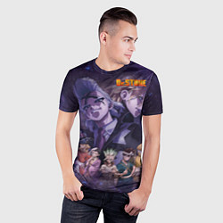 Футболка спортивная мужская Доктор Камень, цвет: 3D-принт — фото 2