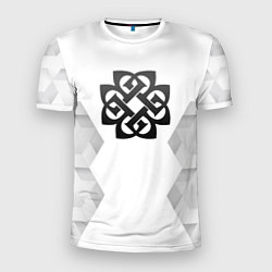 Футболка спортивная мужская Breaking Benjamin white poly, цвет: 3D-принт