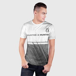 Футболка спортивная мужская Hunter x Hunter - white gradient посередине, цвет: 3D-принт — фото 2