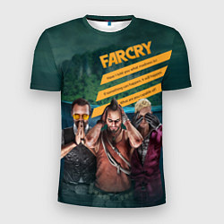 Футболка спортивная мужская Far Cry villains, цвет: 3D-принт