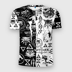 Футболка спортивная мужская Monster energy логотипы игр, цвет: 3D-принт