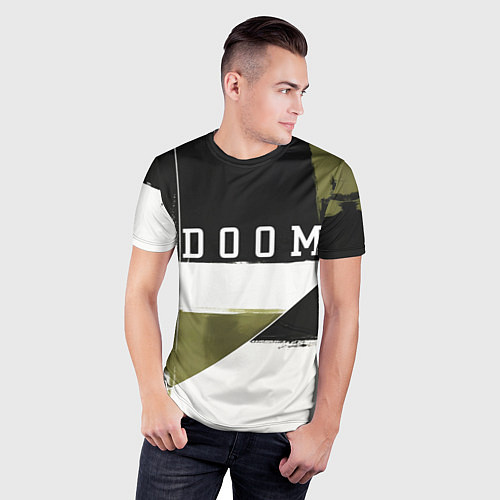 Мужская спорт-футболка Doom The Dark Ages / 3D-принт – фото 3