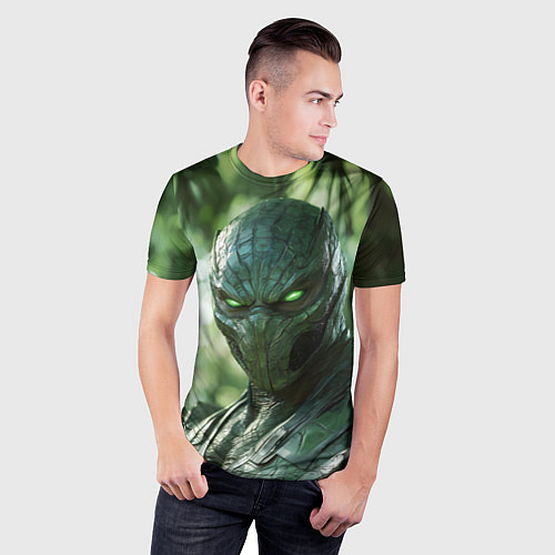 Мужская спорт-футболка Рептилия Мортал комбат / 3D-принт – фото 3