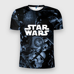 Футболка спортивная мужская Star wars персонажи из звездных войн, цвет: 3D-принт