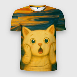 Футболка спортивная мужская Котёночкин крик, цвет: 3D-принт