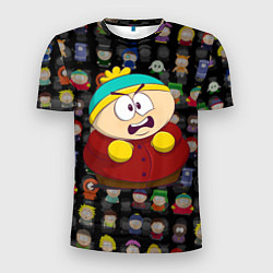 Футболка спортивная мужская Недовольный Картмен, цвет: 3D-принт