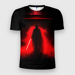 Футболка спортивная мужская Вейдер во тьме звёздные войны, цвет: 3D-принт