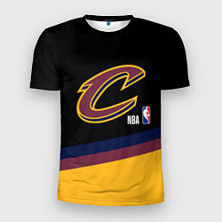 Футболка спортивная мужская Cleveland Cavaliers NBA basketball, цвет: 3D-принт