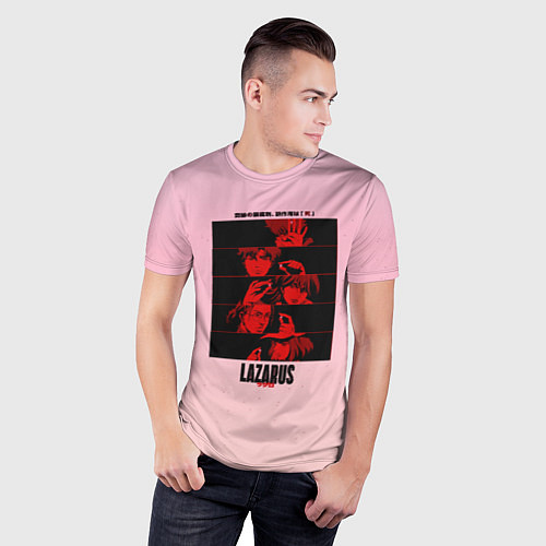 Мужская спорт-футболка Lazarus Art / 3D-принт – фото 3