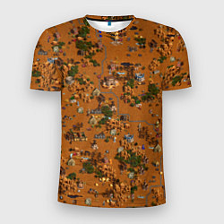 Футболка спортивная мужская Земли Фабрики - Герои 3, цвет: 3D-принт