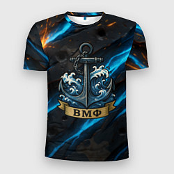 Футболка спортивная мужская Якорь ВМФ, цвет: 3D-принт