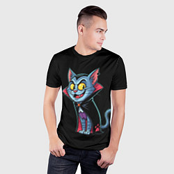 Футболка спортивная мужская Котодракула, цвет: 3D-принт — фото 2