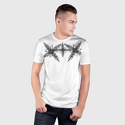 Футболка спортивная мужская Dark Crosses - паук, цвет: 3D-принт — фото 2