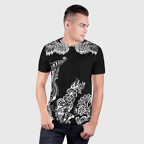 Мужская спорт-футболка Wings tattoo / 3D-принт – фото 3