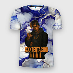 Футболка спортивная мужская XXXTentacion gangster, цвет: 3D-принт