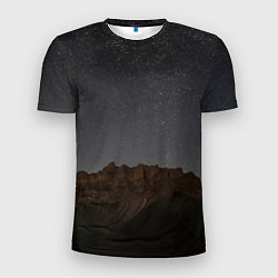 Футболка спортивная мужская Массив Метеген под звездами, цвет: 3D-принт