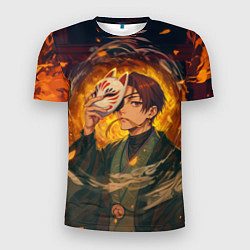 Футболка спортивная мужская Хаято Суо - Ветролом, цвет: 3D-принт