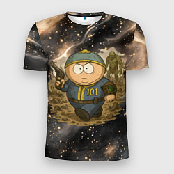 Футболка спортивная мужская Эрик Картман в фалауте, цвет: 3D-принт
