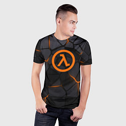 Футболка спортивная мужская Half Life - armor, цвет: 3D-принт — фото 2