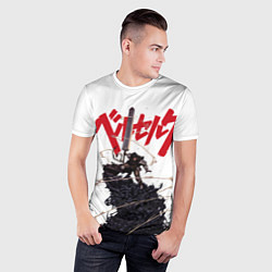 Футболка спортивная мужская Берсерк с мечом, цвет: 3D-принт — фото 2
