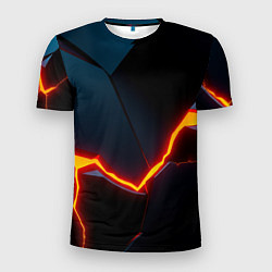 Мужская спорт-футболка Plate split