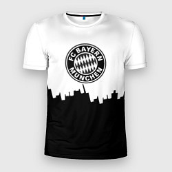 Футболка спортивная мужская Bayern Mnchen пиксели, цвет: 3D-принт