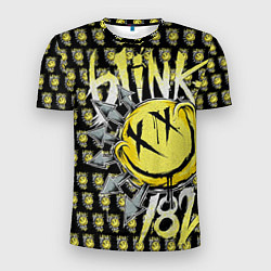 Футболка спортивная мужская Blink-182: Smile, цвет: 3D-принт