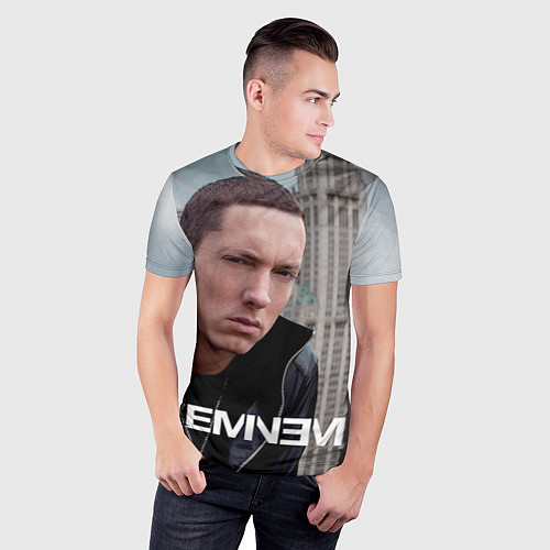 Мужская спорт-футболка Eminem: It's Rap / 3D-принт – фото 3