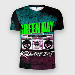 Футболка спортивная мужская Green Day: Kill the DJ, цвет: 3D-принт