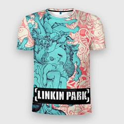 Футболка спортивная мужская Linkin Park: Sky Girl, цвет: 3D-принт