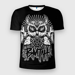 Футболка спортивная мужская BMTH Owl, цвет: 3D-принт