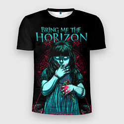 Футболка спортивная мужская BMTH: Zombie Girl, цвет: 3D-принт