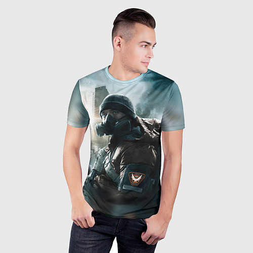Мужская спорт-футболка Division 1 / 3D-принт – фото 3
