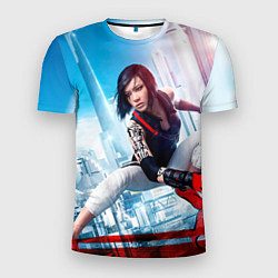 Футболка спортивная мужская Mirror`s edge, цвет: 3D-принт