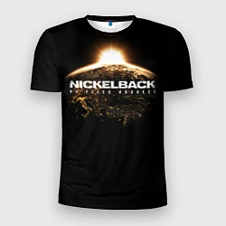 Футболка спортивная мужская Nickelback: No fixed address, цвет: 3D-принт