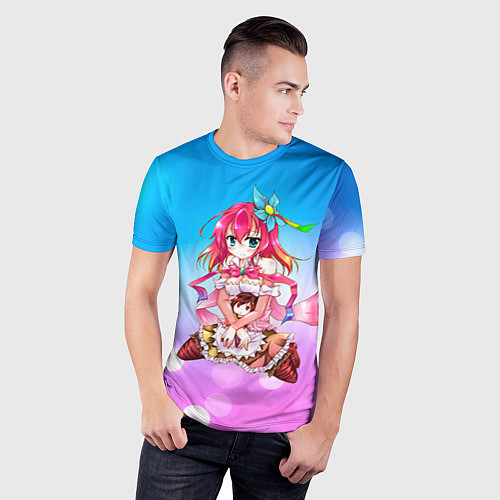 Мужская спорт-футболка No Game No Life / 3D-принт – фото 3