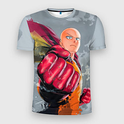 Футболка спортивная мужская One Punch Man Fist, цвет: 3D-принт