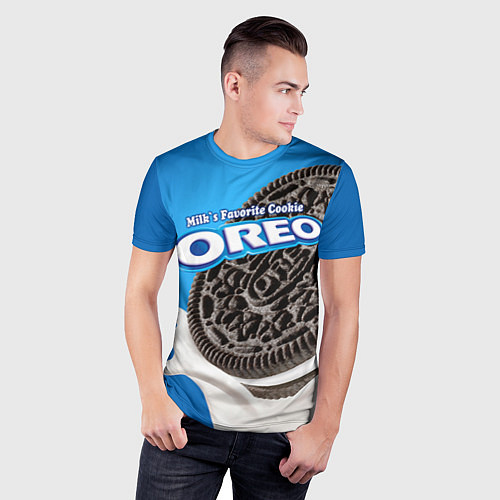 Мужская спорт-футболка Oreo / 3D-принт – фото 3