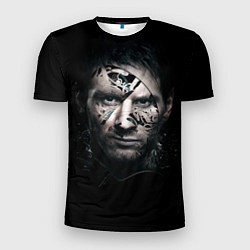 Футболка спортивная мужская Messi Black, цвет: 3D-принт