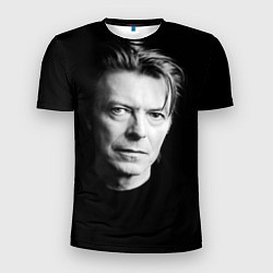 Футболка спортивная мужская David Bowie: Black Face, цвет: 3D-принт