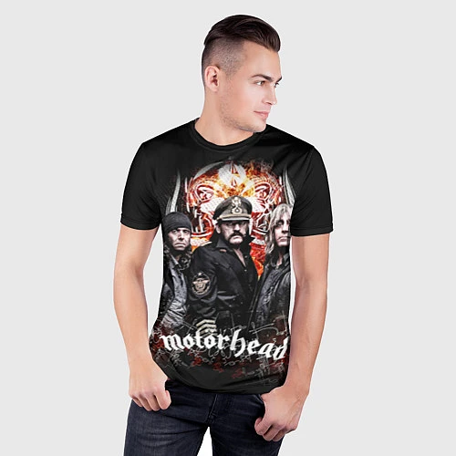 Мужская спорт-футболка Motorhead Band / 3D-принт – фото 3