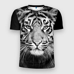 Мужская спорт-футболка Красавец тигр