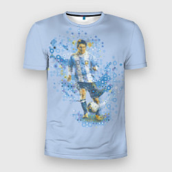 Футболка спортивная мужская Messi: Argentine Football, цвет: 3D-принт