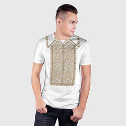 Футболка спортивная мужская Вышивка 8, цвет: 3D-принт — фото 2