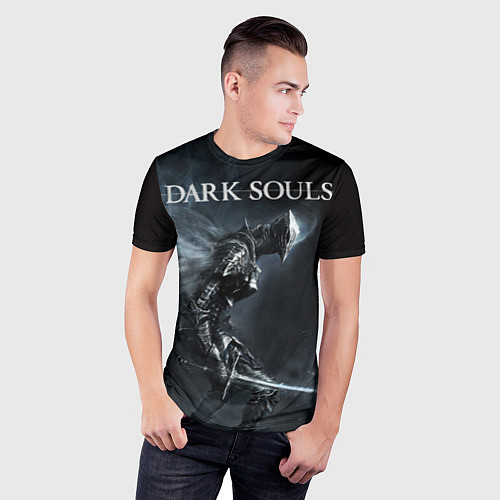 Мужская спорт-футболка Dark Souls / 3D-принт – фото 3