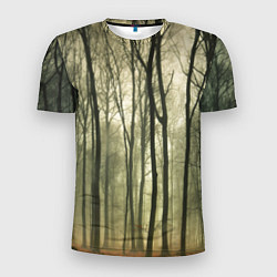 Мужская спорт-футболка Чарующий лес