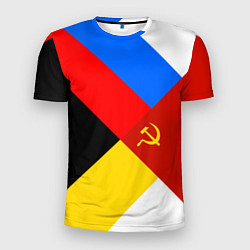 Мужская спорт-футболка Вечная Россия