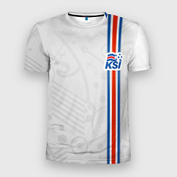 Мужская спорт-футболка Сборная Исландии по футболу
