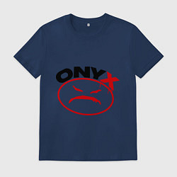 Футболка хлопковая мужская Onyx, цвет: тёмно-синий